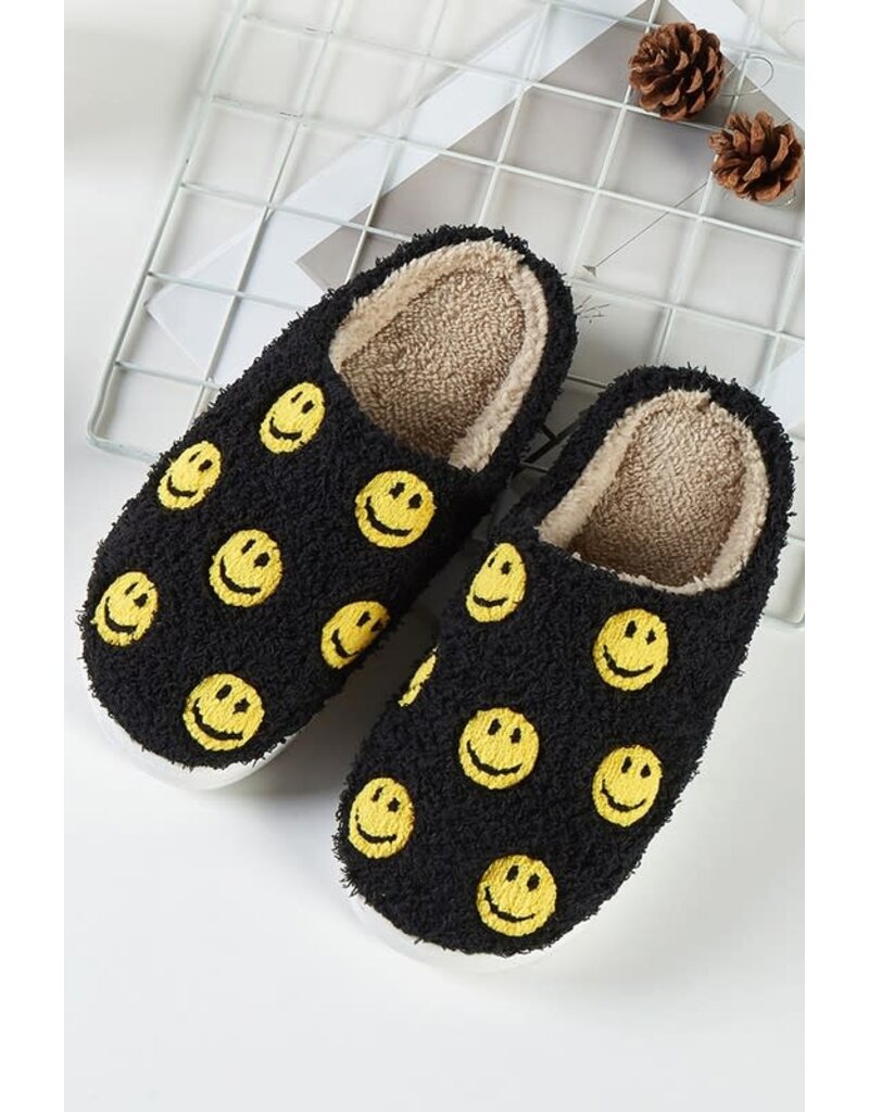 Hana Hana Smile Pattern Slippers