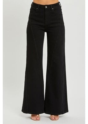 Risen High Rise Wide Jeans