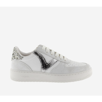 Victoria Madrid Crackle & Metal Sneaker