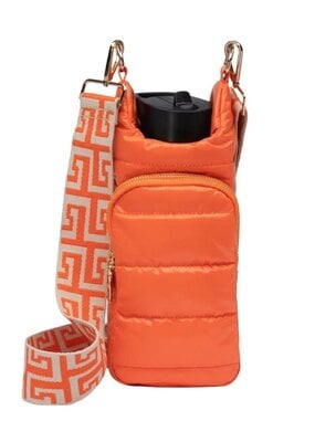 Swan Madchen Padded Crossbody Water Bottle Bag