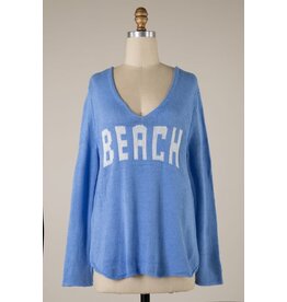 Miracle Beach Lightweight V Neck Sweater