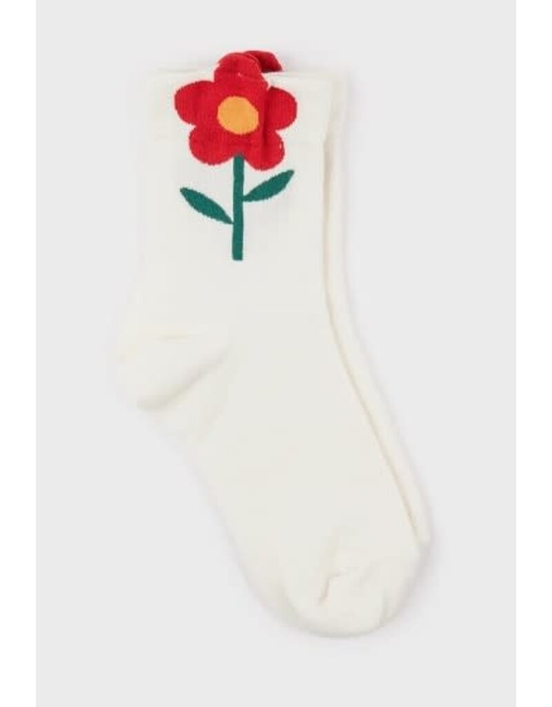 Zenana Zenana Flora Design Knitted Sock