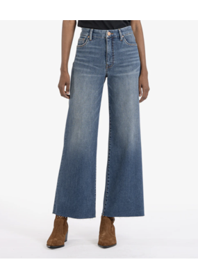 KUT Meg High Rise Wide Leg Jean