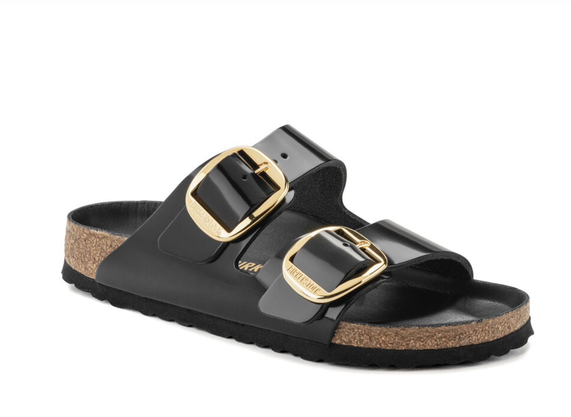 BIRKENSTOCK 1021476ARIZONABIGBUCKLESHINEBLACK 関税送料込 Birkenstock Arizona Big Buckle High Shine 1021476-N