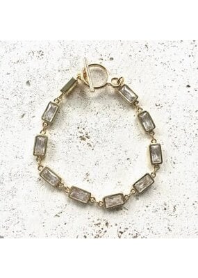 VB & CO Crystal Tennis Bracelet