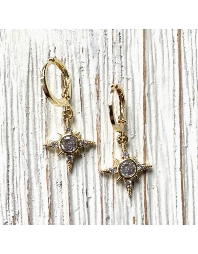 VB & CO VB & CO Starburst Sun Celestial Earring