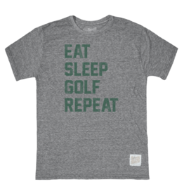 Retro Brand Eat Sleep Golf Repeat T Shirt