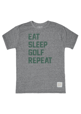 Retro Brand Eat Sleep Golf Repeat T Shirt