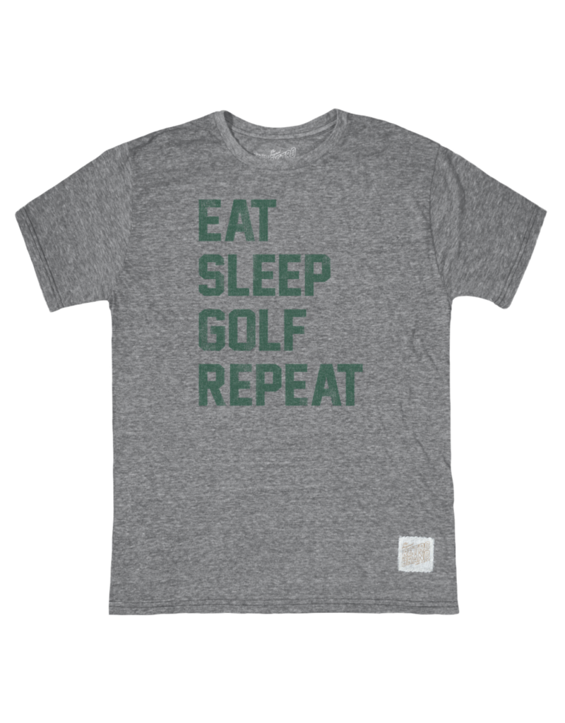 Retro Brand Retro Brand Eat Sleep Golf Repeat T Shirt