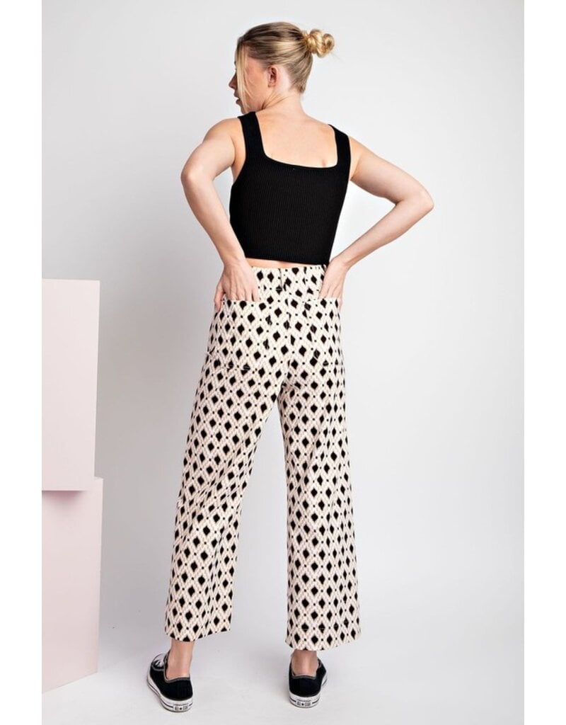 ee:some ee:some Printed Pants with Pockets