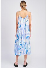 Jacquie the Label Jacquie the Label Printed Take Away Maxi Dress