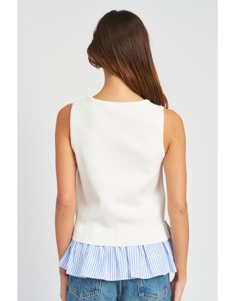 Jacquie the Label Jacquie the Label Knitted Sleeveless Tank