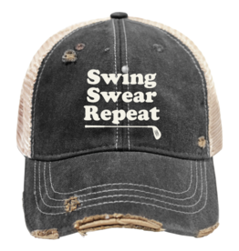 Retro Brand Swing Swear Repeat Hat