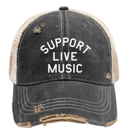 Retro Brand Support Live Music Hat