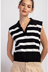 ee:some ee:some Stripe Sleeveless Top