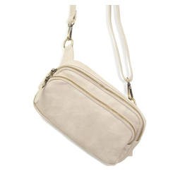 Joy Susan Kylie Double Zip Sling/Belt Bag