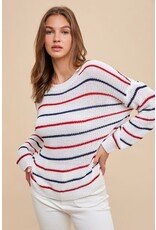 Anniewear Anniewear Stripe Sweater Top