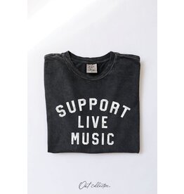 Oat Collective Support Live Music Graphic Tee