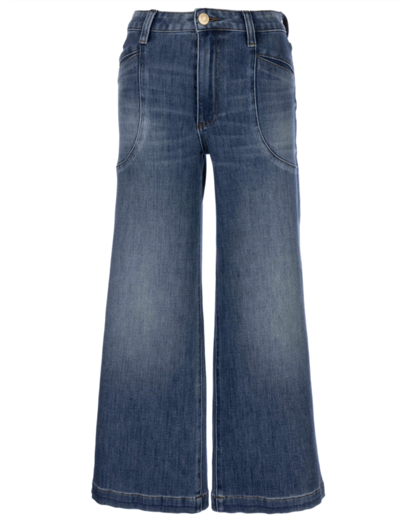 KUT Kut Meg High Rise Jean with Front Pockets