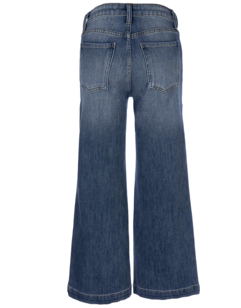 KUT Kut Meg High Rise Jean with Front Pockets