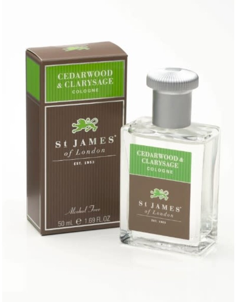 St James of London St James of London Cedarwood and Clarysage Cologne 50ml