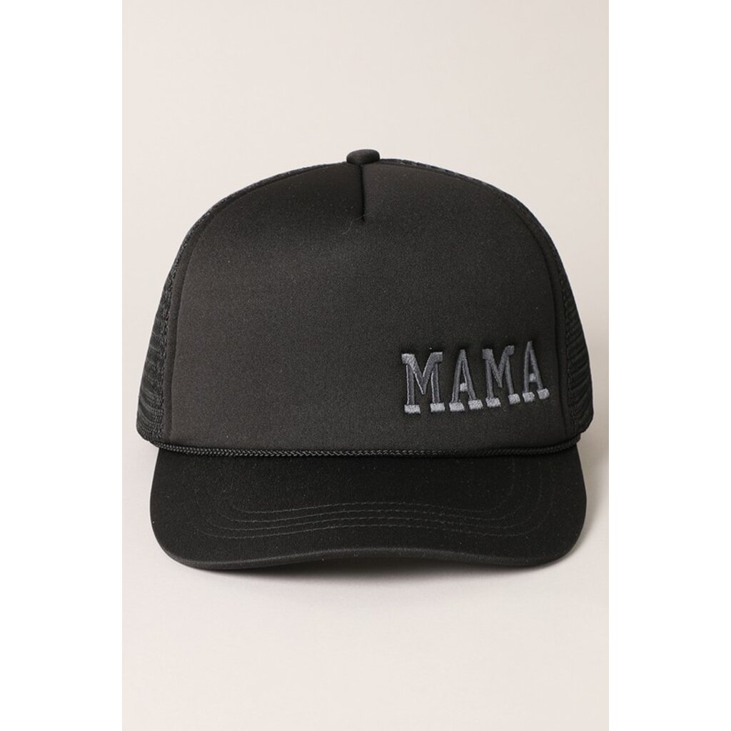 Fashion City Fashion City Mama Embroidered Trucker Hat