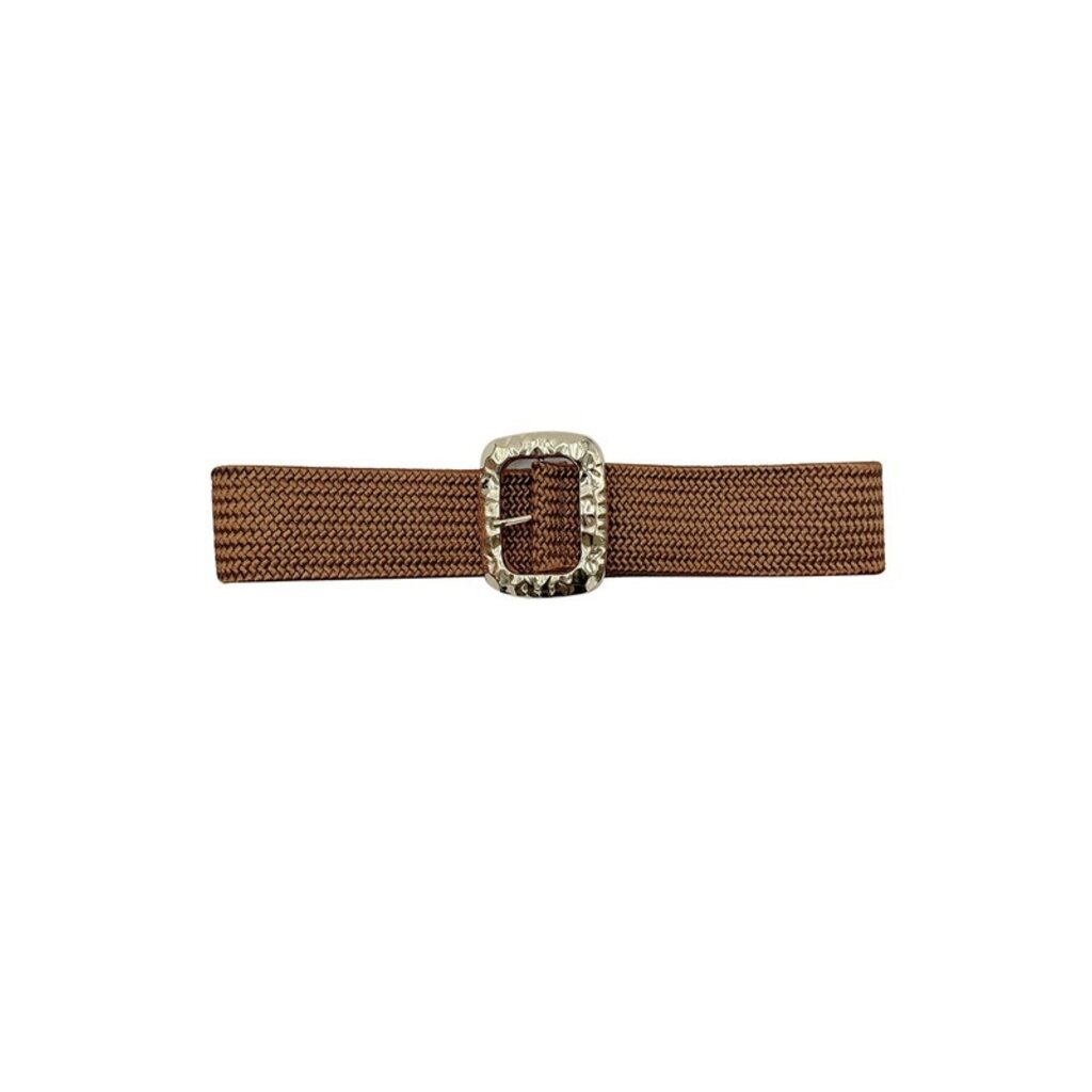 Fashion City Fashion City Metal Buckle Accent Belt