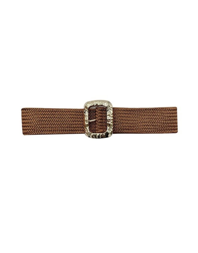 Fashion City Fashion City Metal Buckle Accent Belt