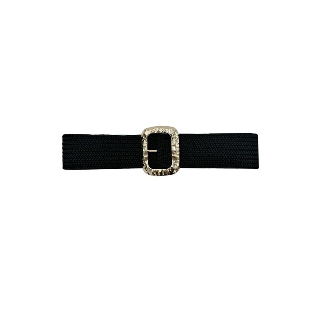 Fashion City Fashion City Metal Buckle Accent Belt