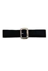 Fashion City Fashion City Metal Buckle Accent Belt