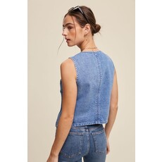 Listicle Listicle 90's Denim Vest