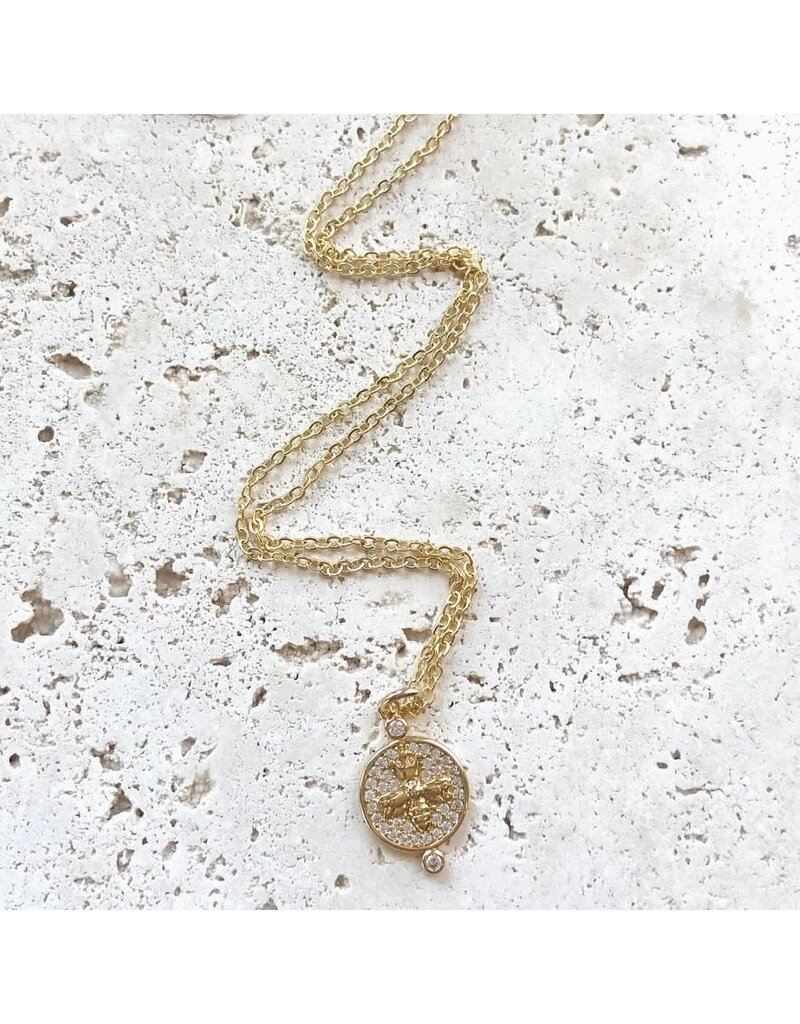 VB & CO VB & CO Tiny Bee Layering Necklace