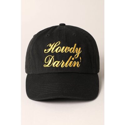 Fashion City Howdy Darlin' Baseball Cap