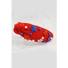 Fashion City Fashion City US Theme Stars Knot Headband