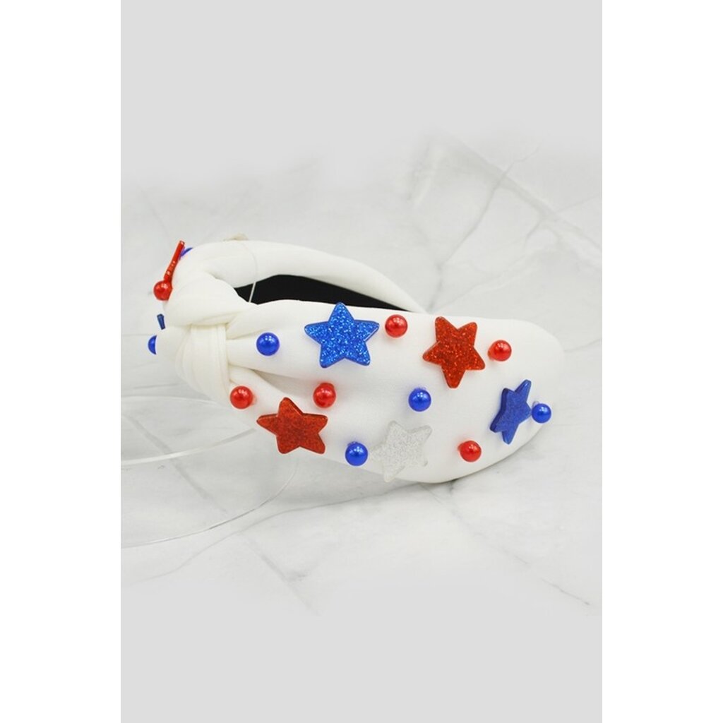Fashion City Fashion City US Theme Stars Knot Headband