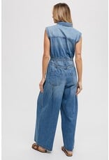 Bluivy Bluivy Denim Sleeveless Jumpsuit