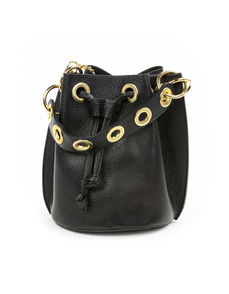 German Fuentes German Fuentes Leather Bucket Bag