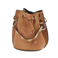 German Fuentes German Fuentes Leather Bucket Bag