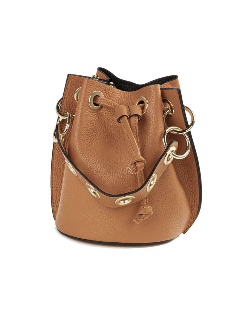 German Fuentes German Fuentes Leather Bucket Bag