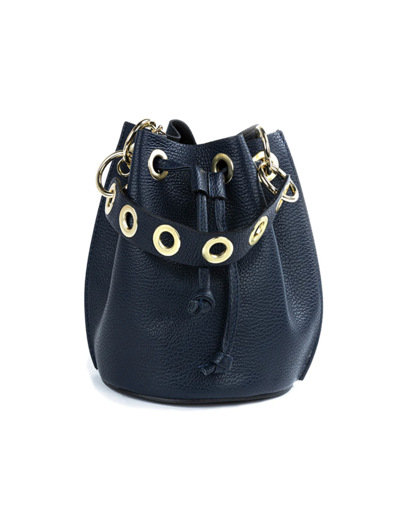 German Fuentes German Fuentes Leather Bucket Bag