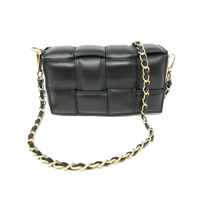 German Fuentes Leather Quilted Bag