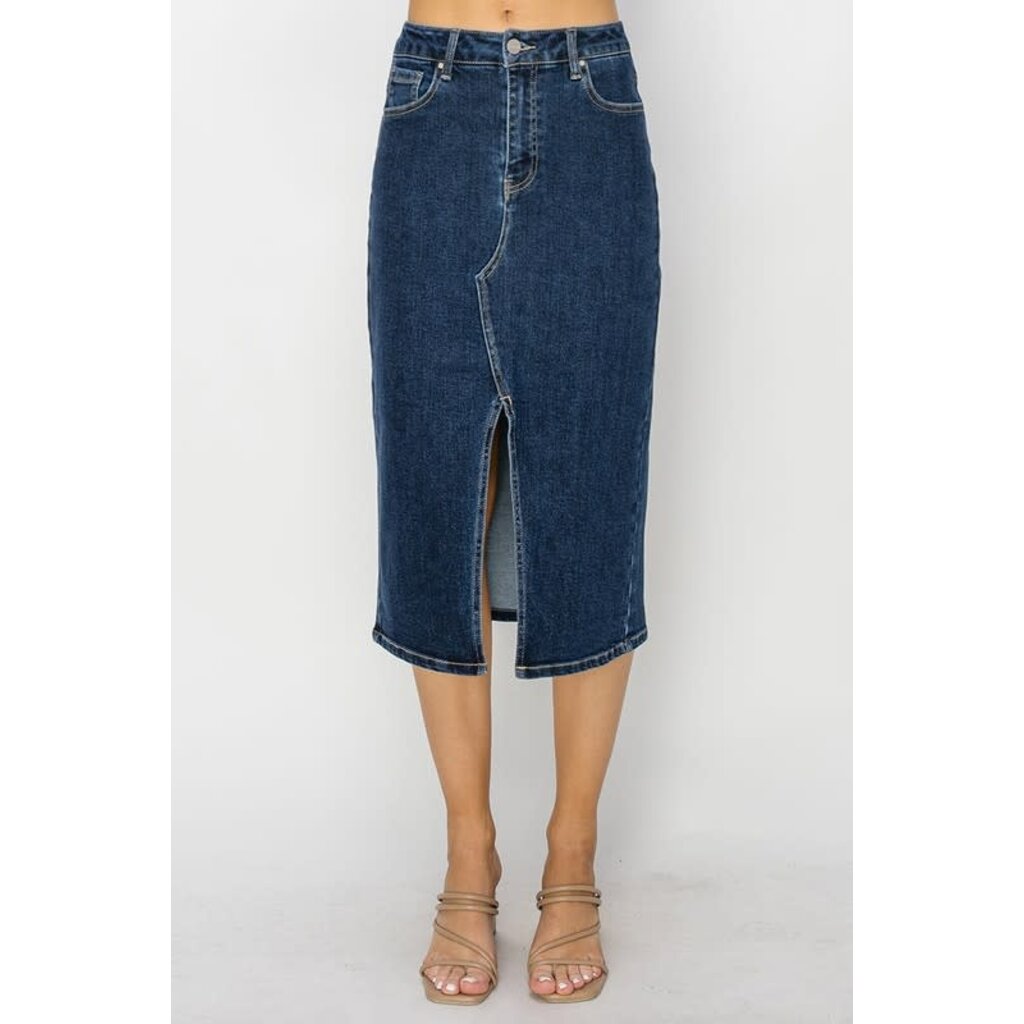 Risen Risen High Rise Midi Skirt