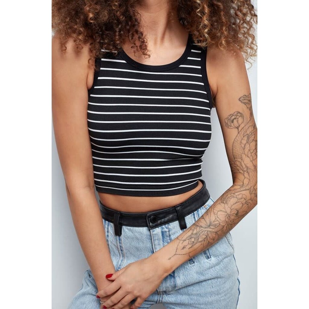 Youme Youme Striped Seamless Tank Top