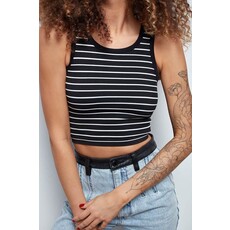 Youme Youme Striped Seamless Tank Top
