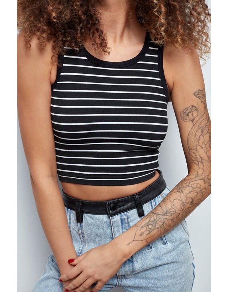 Youme Youme Striped Seamless Tank Top