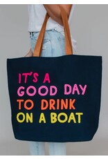 Panache Apparel Panache Apparel Drink On A Boat Tote