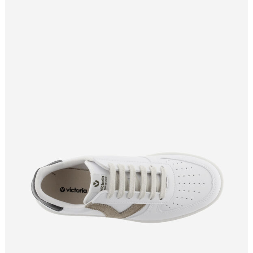 Victoria Victoria Madrid Contrast Faux Leather Sneaker
