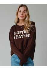 Panache Apparel Panache Apparel Coffee Weather Sweater