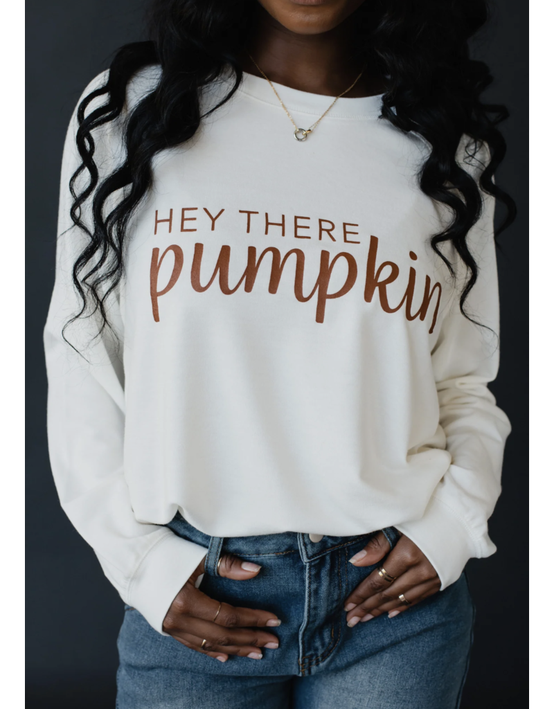 Panache Apparel Panache  Apparel Hey There Pumpkin Sweatshirt