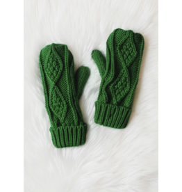 Panache Apparel Classic Cable Knit Mittens